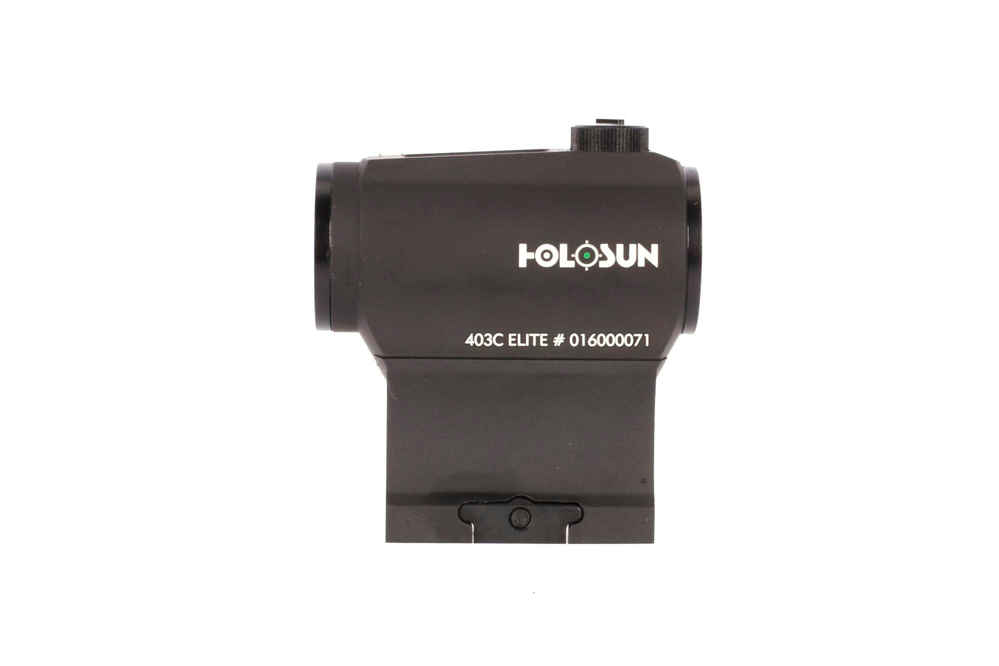 Holosun HE403C-GR Elite Paralow Solar Powered 2 MOA Green Dot Sight